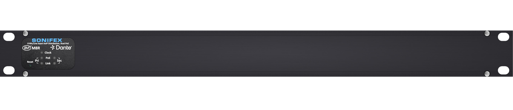 Sonifex AVN-M8R vista frontale