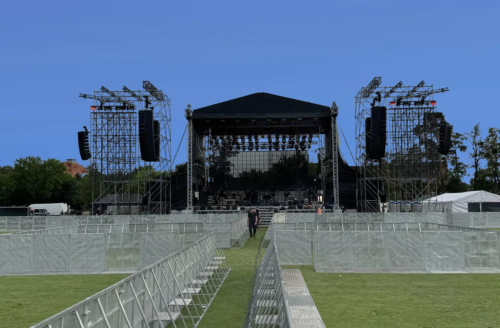 Palco Bydgoszcz City Life Festival di giorno