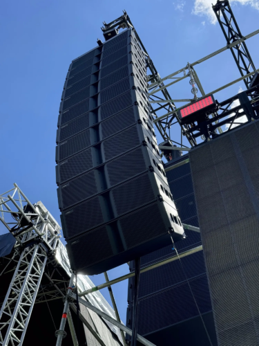 Dettaglio line array VERA50