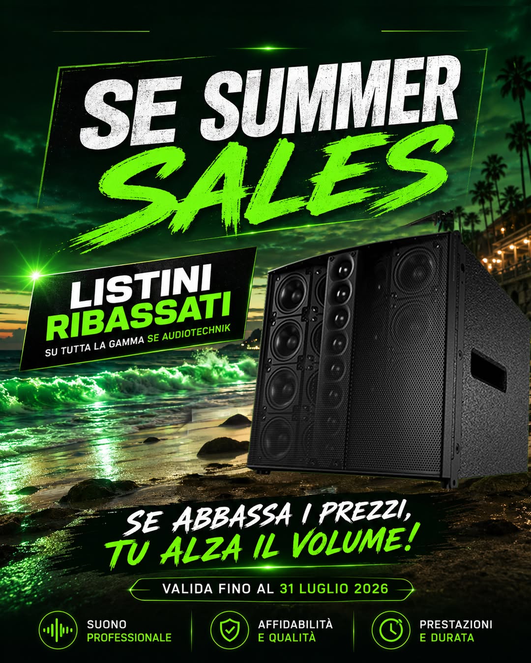 SE Audiotechnik Summer Sales