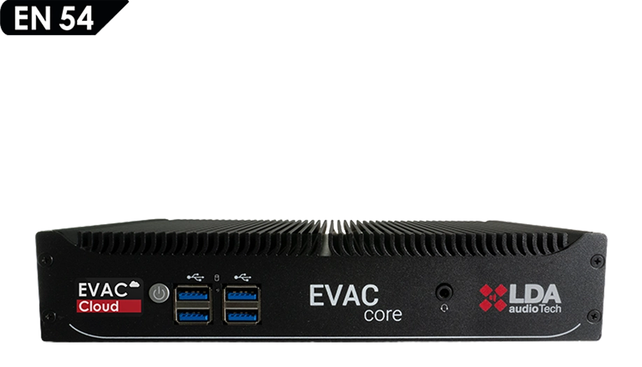 LDA Audio Tech EVAC Cloud