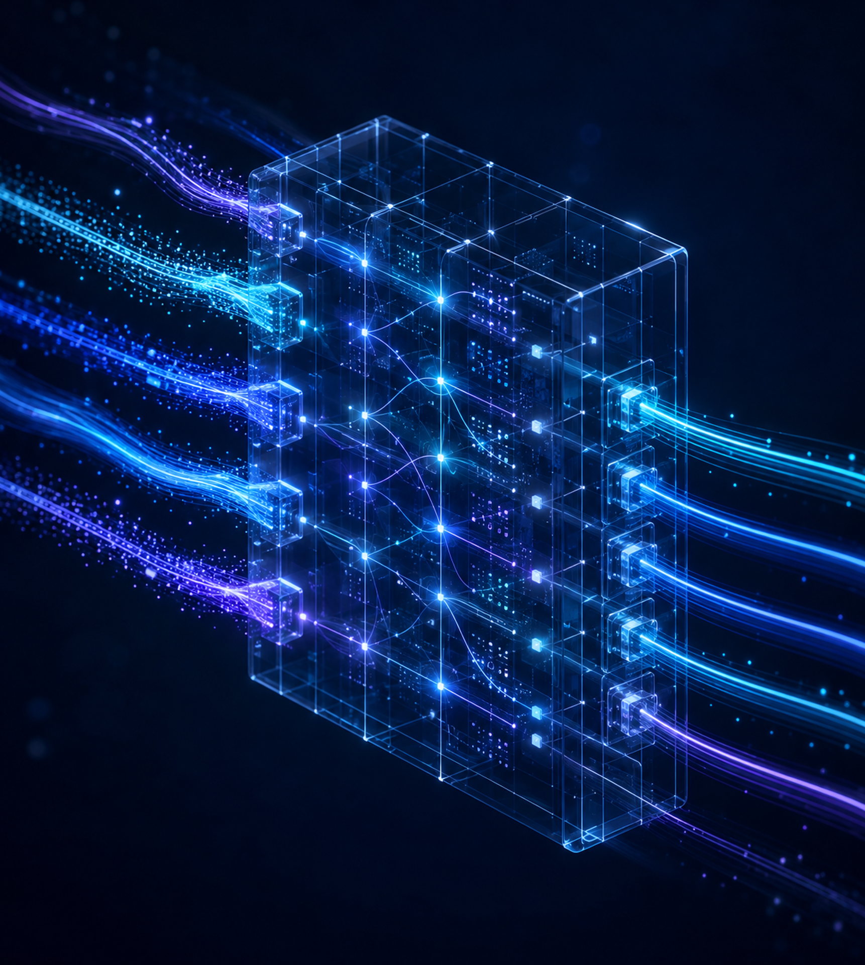 Rappresentazione del processamento multicanale di Audalis Audio Engine