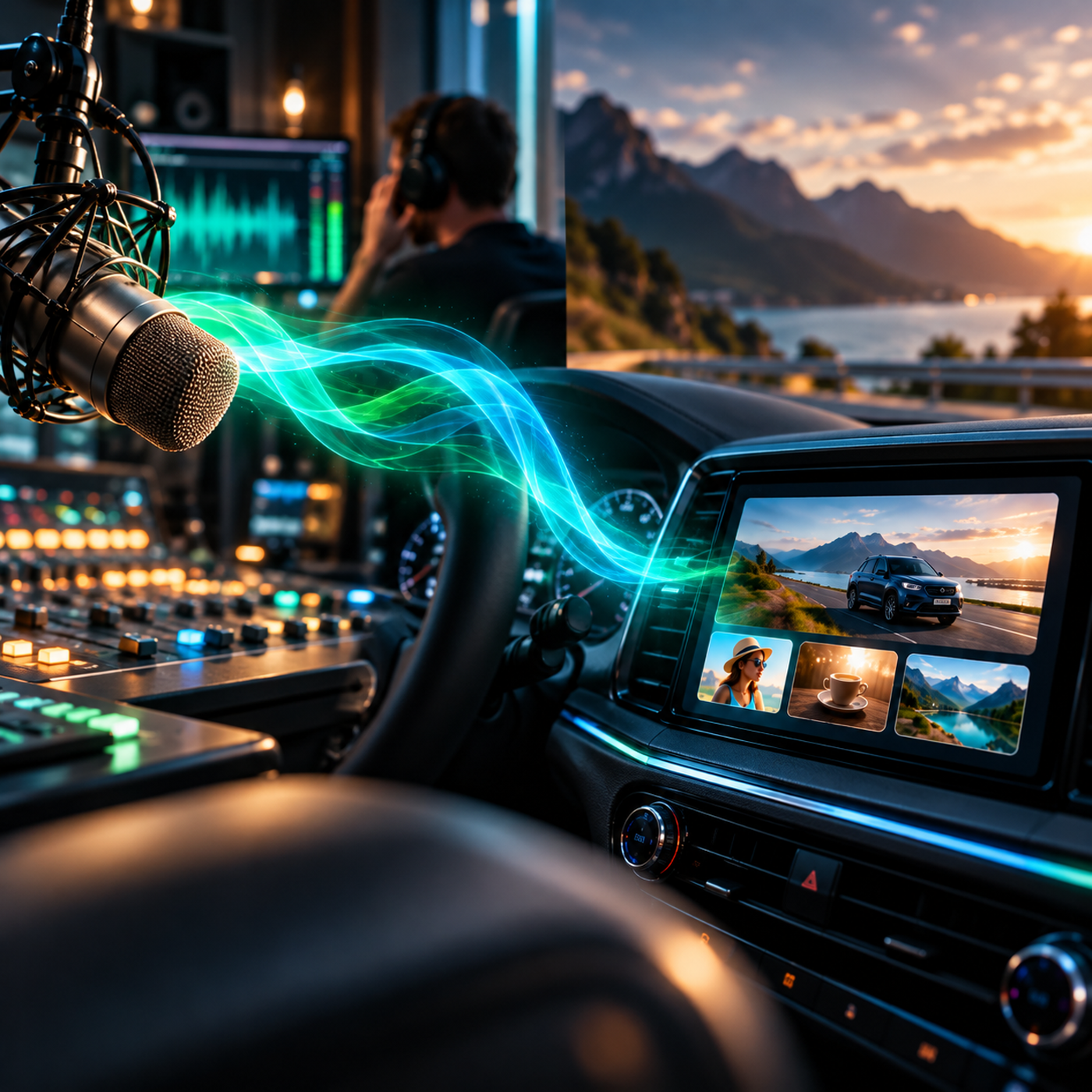 Dallo spot radio al display DAB