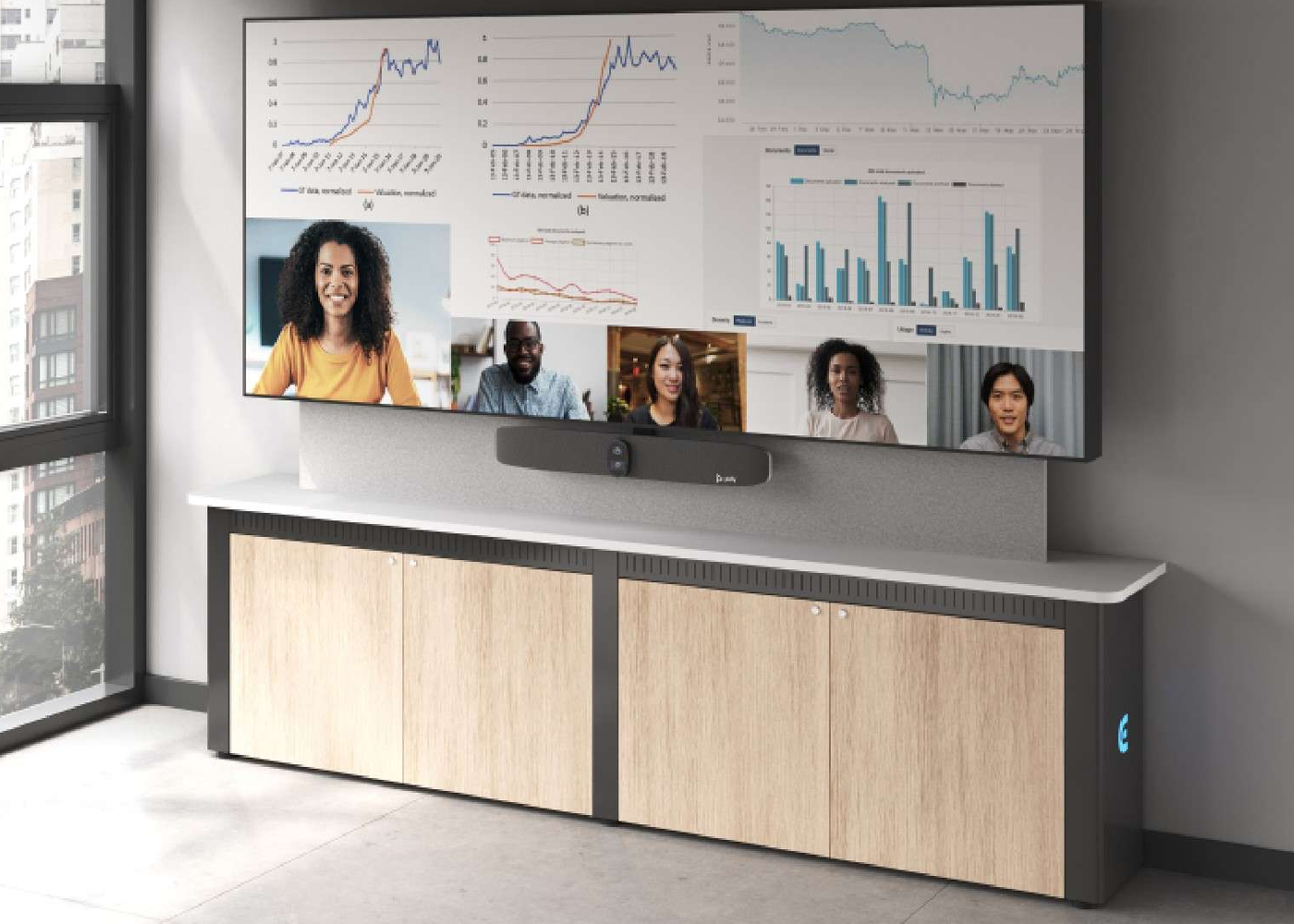 AV Credenza Ergovisual