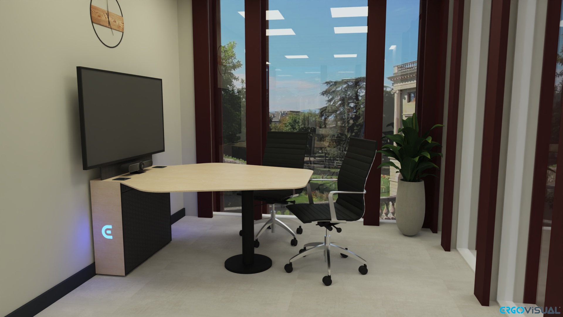 Huddle Desks Ergovisual