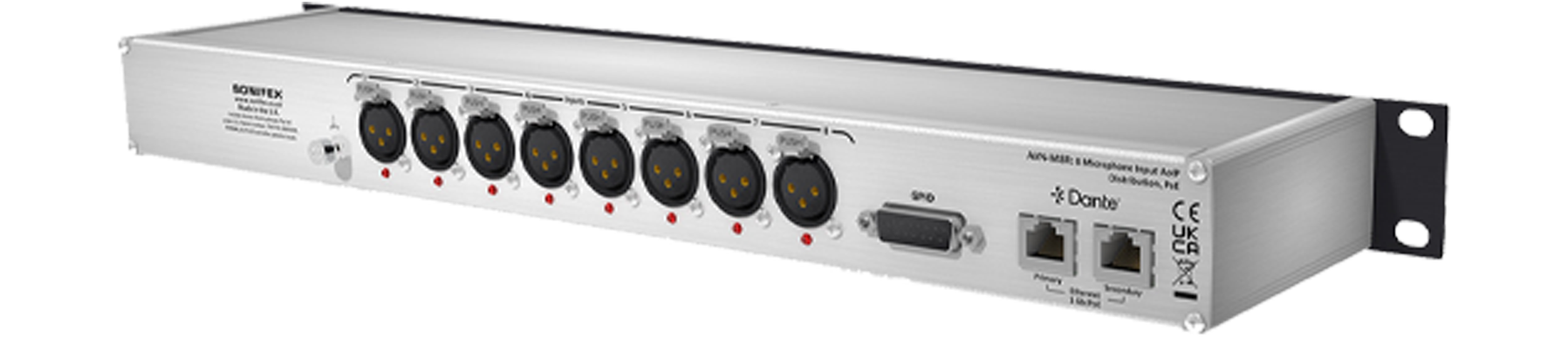 Sonifex AVN-M8R side back